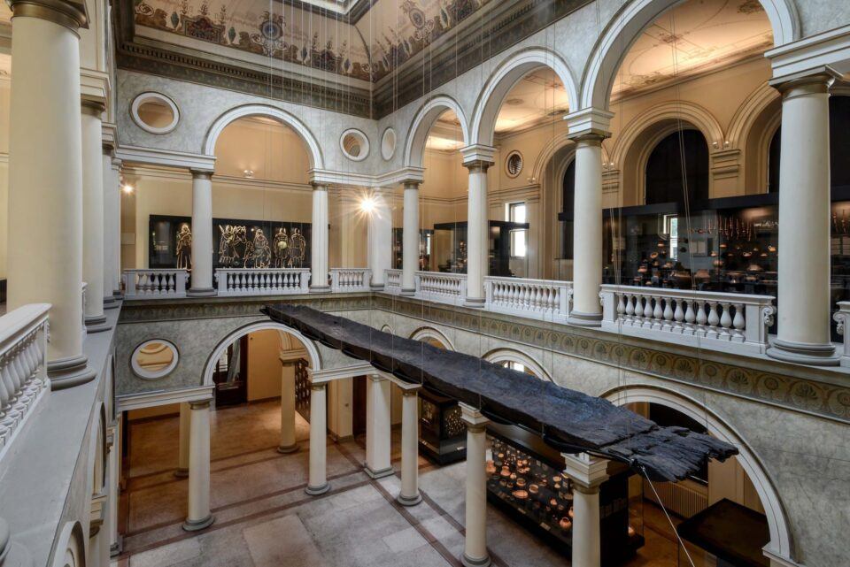The National Museum of Bosnia and Herzegovina in autumn